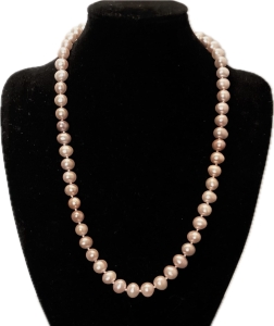 Naszyjnik z różowych pereł