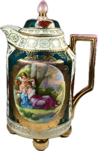 Mlecznik w stylu porcelany wiedeńskiej