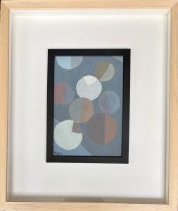 "Abstrakcja w niebieskościach" Tadeusz Gałda (ur. 1958)